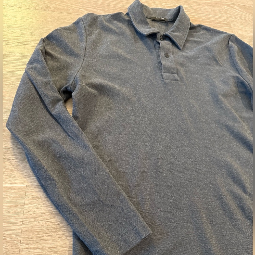 Massimo Dutti LS polo shirt - Picture 4 of 8
